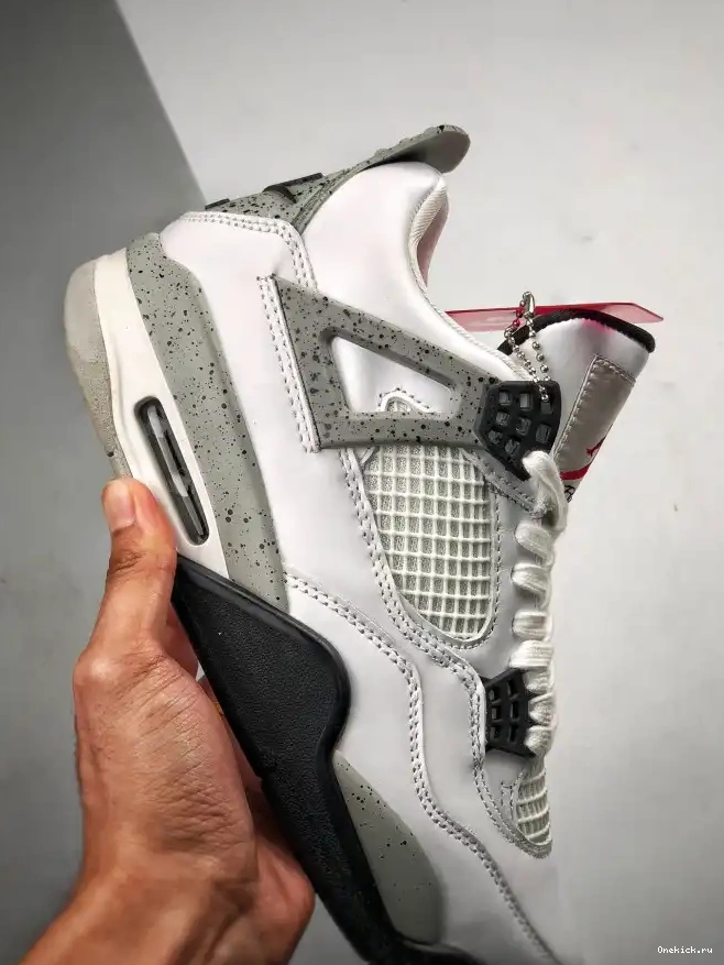 One Kick 840606-192 (nike) Cement Air White OG Jordan 4 0612
